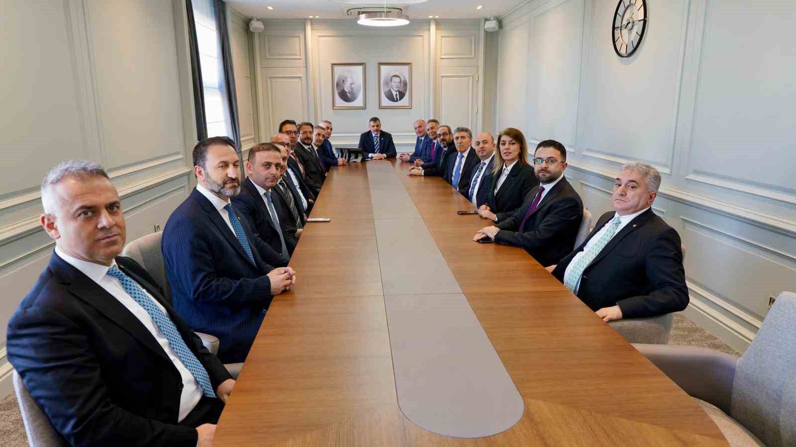 Başkan Özakalın ve ETSO heyetinden İçişleri Bakanı Mustafa Çiftçi’ye ziyaret
