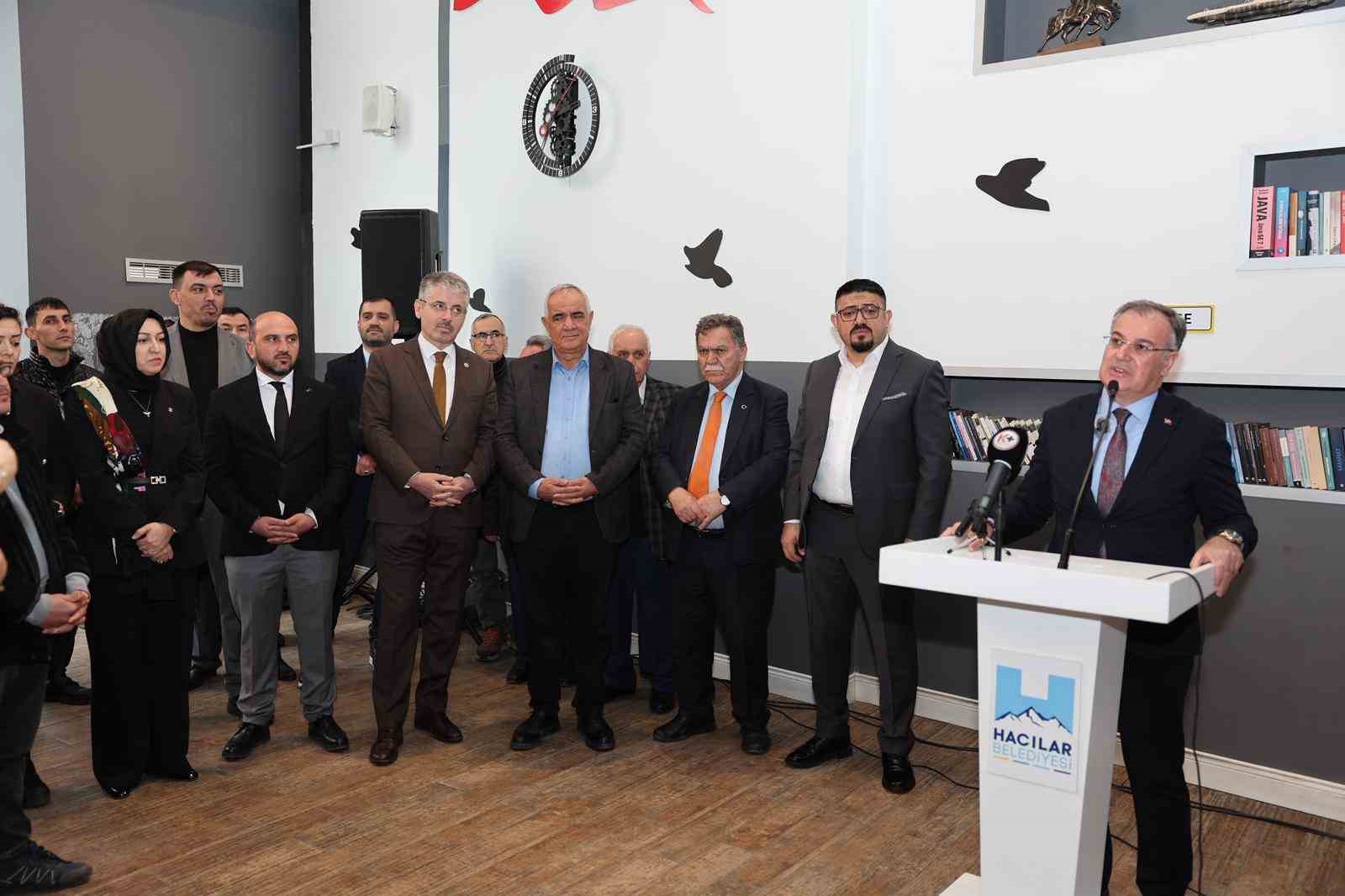 Başkan Özdoğan: "Herkes Hacılar’daki dayanışma ruhuna güç kattı"
