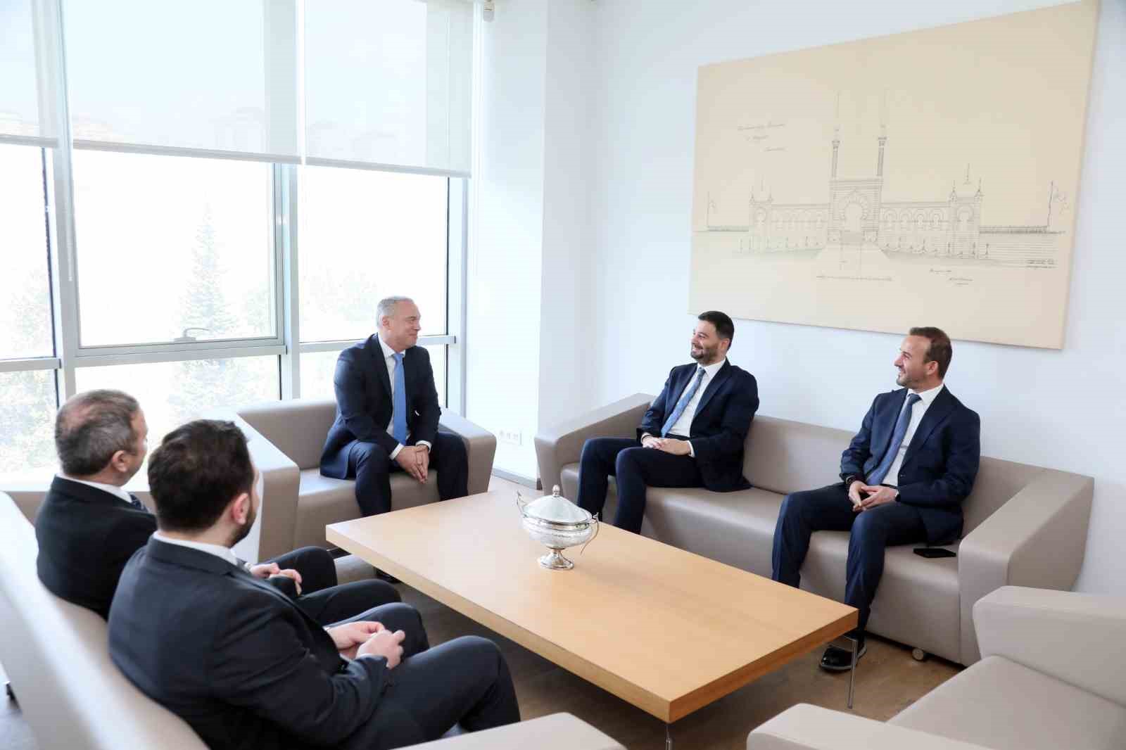 Başkan Öztekin’den, Laszlo Keller’a iade-i ziyaret
