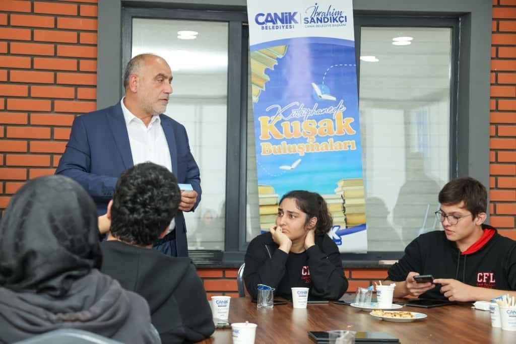 Başkan Sandıkçı: "Canik Halk Kütüphanesi ve Etüt Merkezimize ilgi yoğun"
