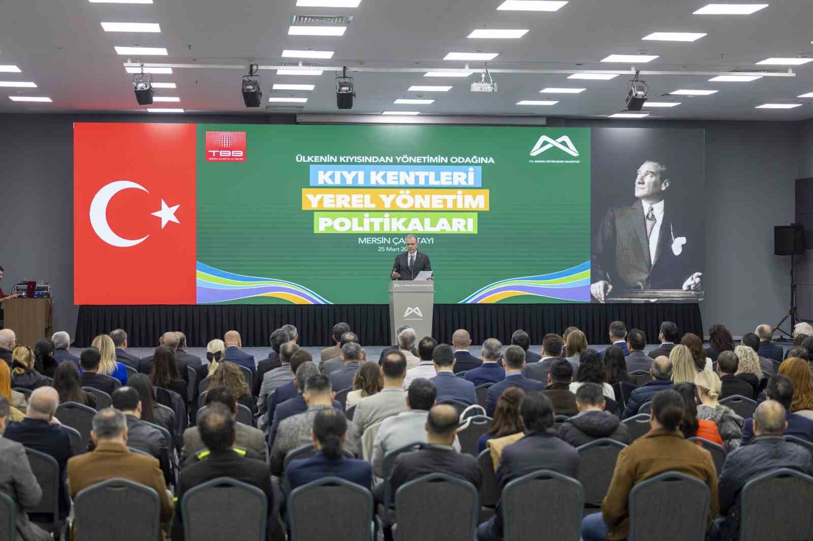 Başkan Seçer: "Kıyı kentlerinin geleceği, Türkiye’nin geleceğinin çok önemli bir parçasıdır"
Başkan Seçer: "Kıyı kentlerinin geleceği, Türkiye’nin geleceğinin çok önemli bir parçasıdır"