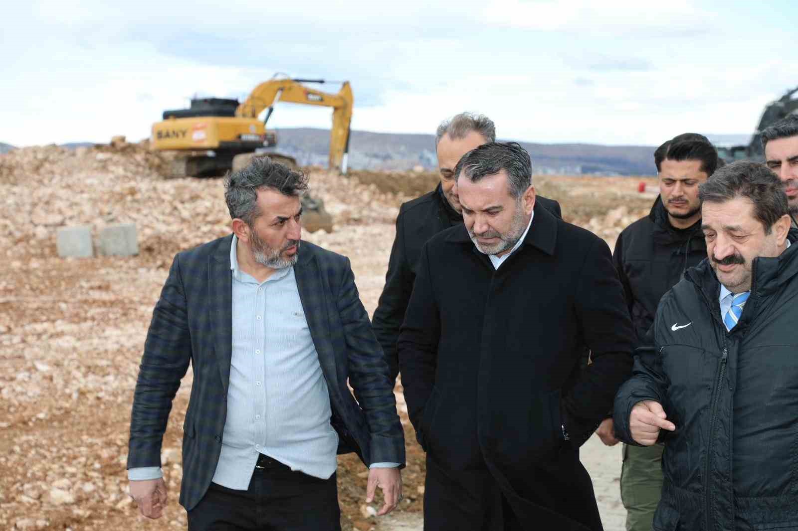 Başkan Şerifoğulları, Seyir Yolu Projesi çalışmalarını inceledi
