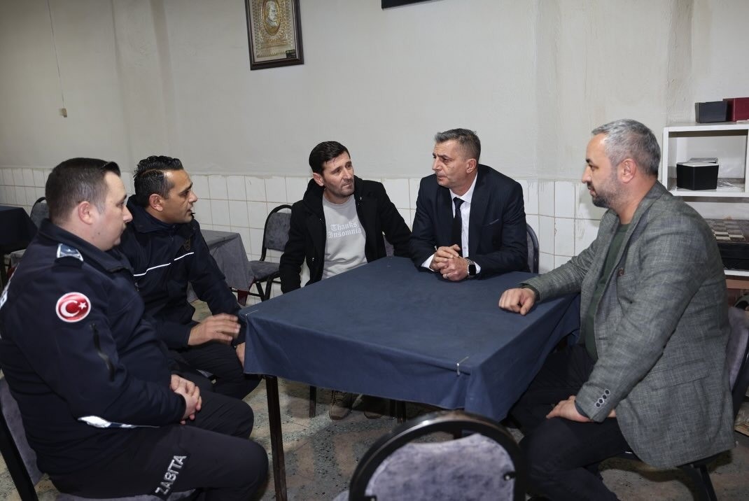 Başkan Şimşek sağanak sonrası sahada
