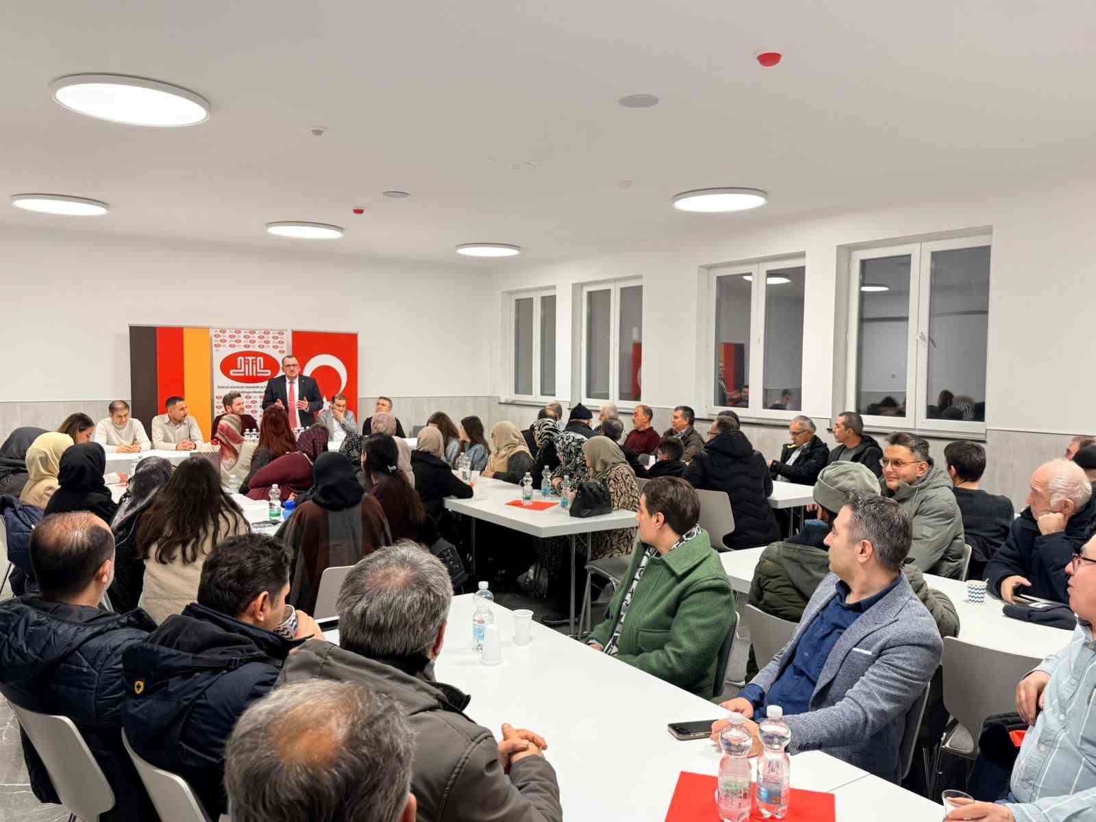 Başkan Tatık, Almanyada yaşayan gurbetçilerle bir araya geldi
