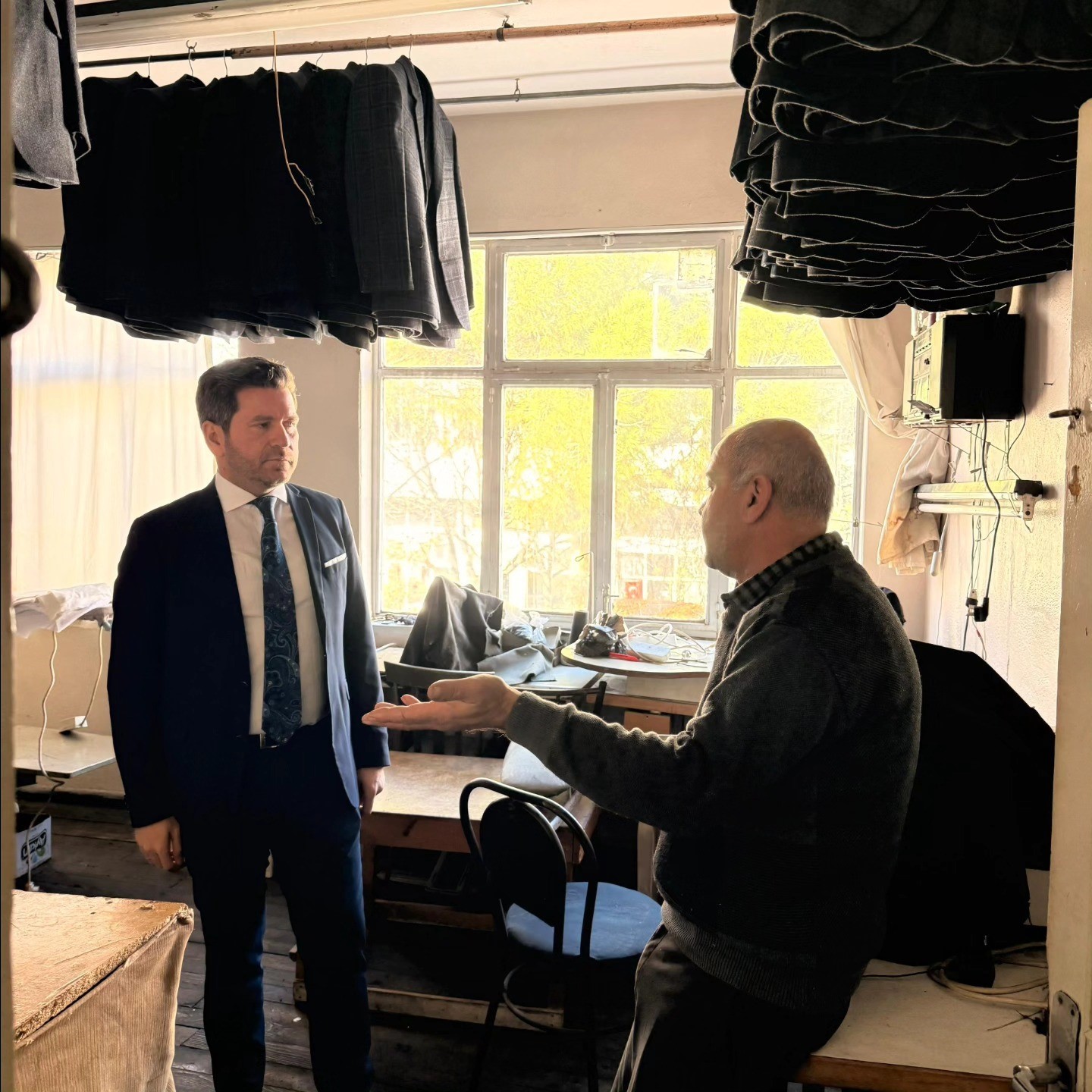 Başkan Tatık esnaf ziyaretlerini sürdürüyor
