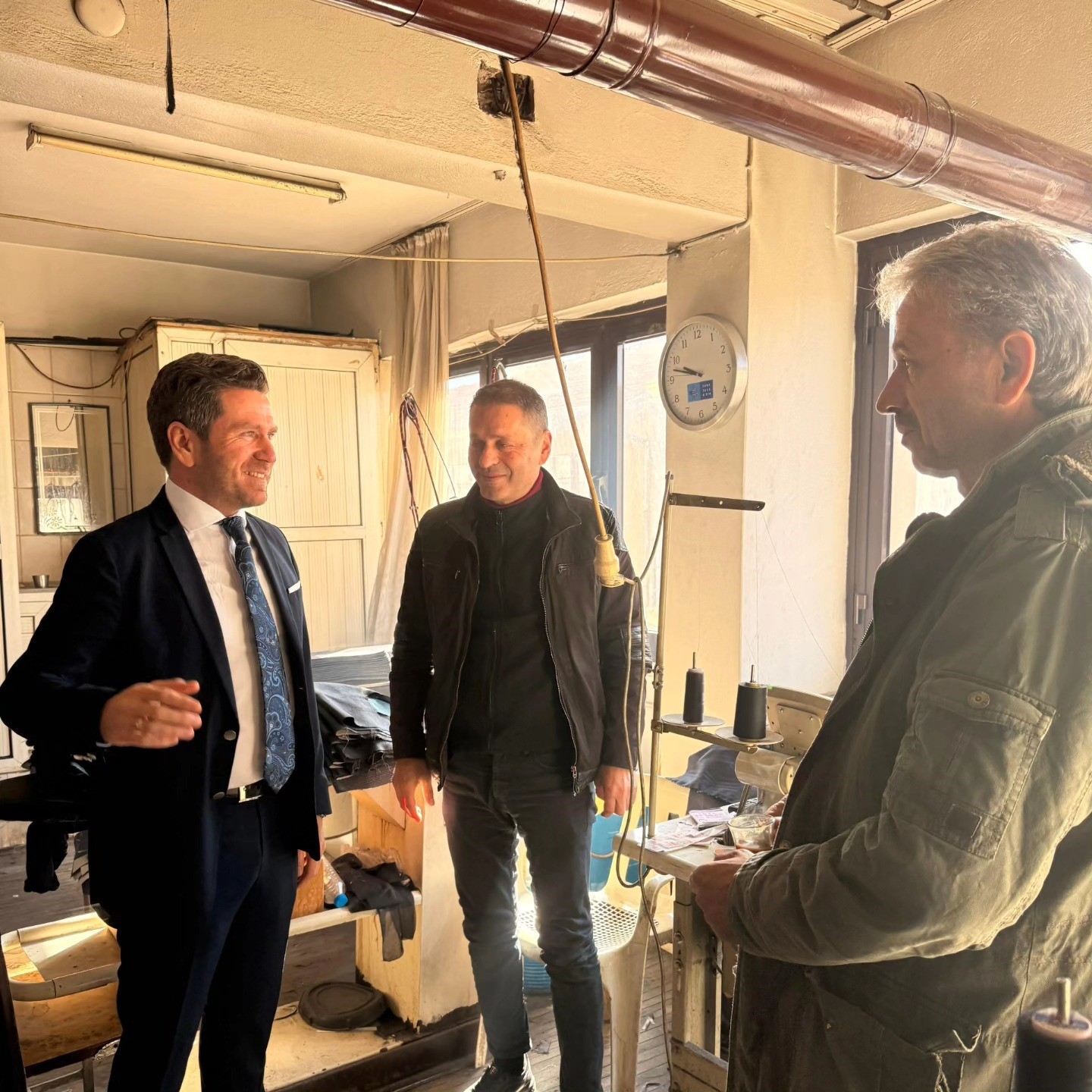 Başkan Tatık esnaf ziyaretlerini sürdürüyor
