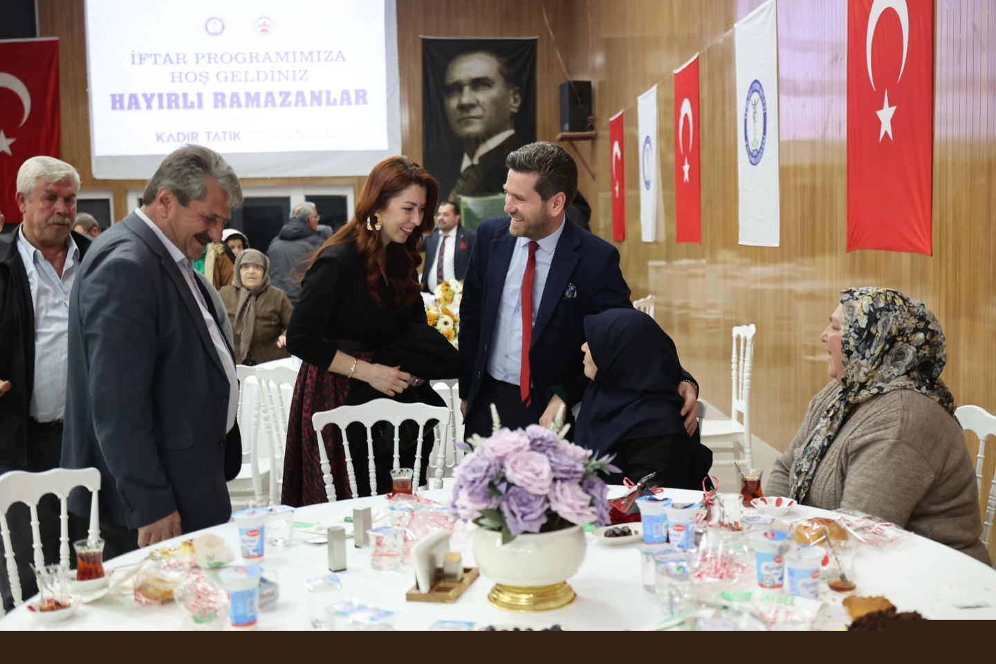 Başkan Tatık, şehit aileleri ve gazilerle iftar yemeğinde bir araya geldi
