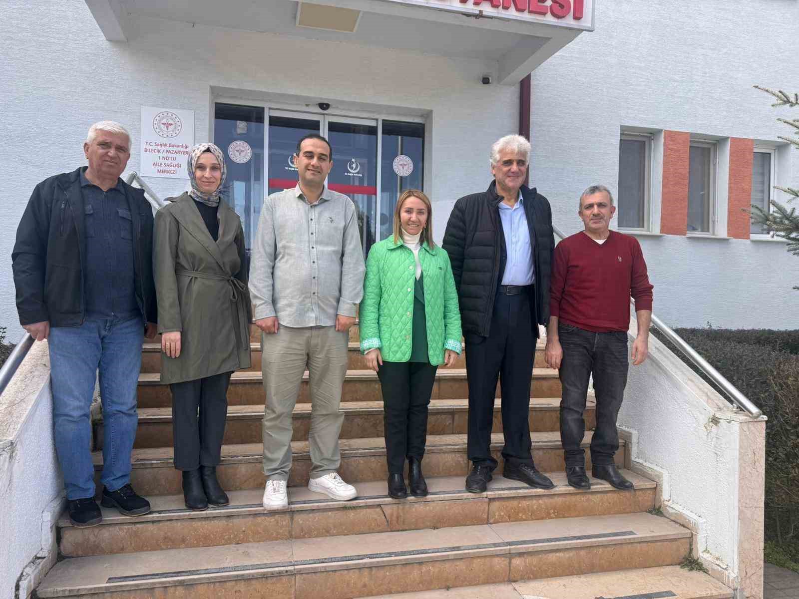 Başkan Tekin’den sağlık çalışanlarına vefa dolu ziyareti
