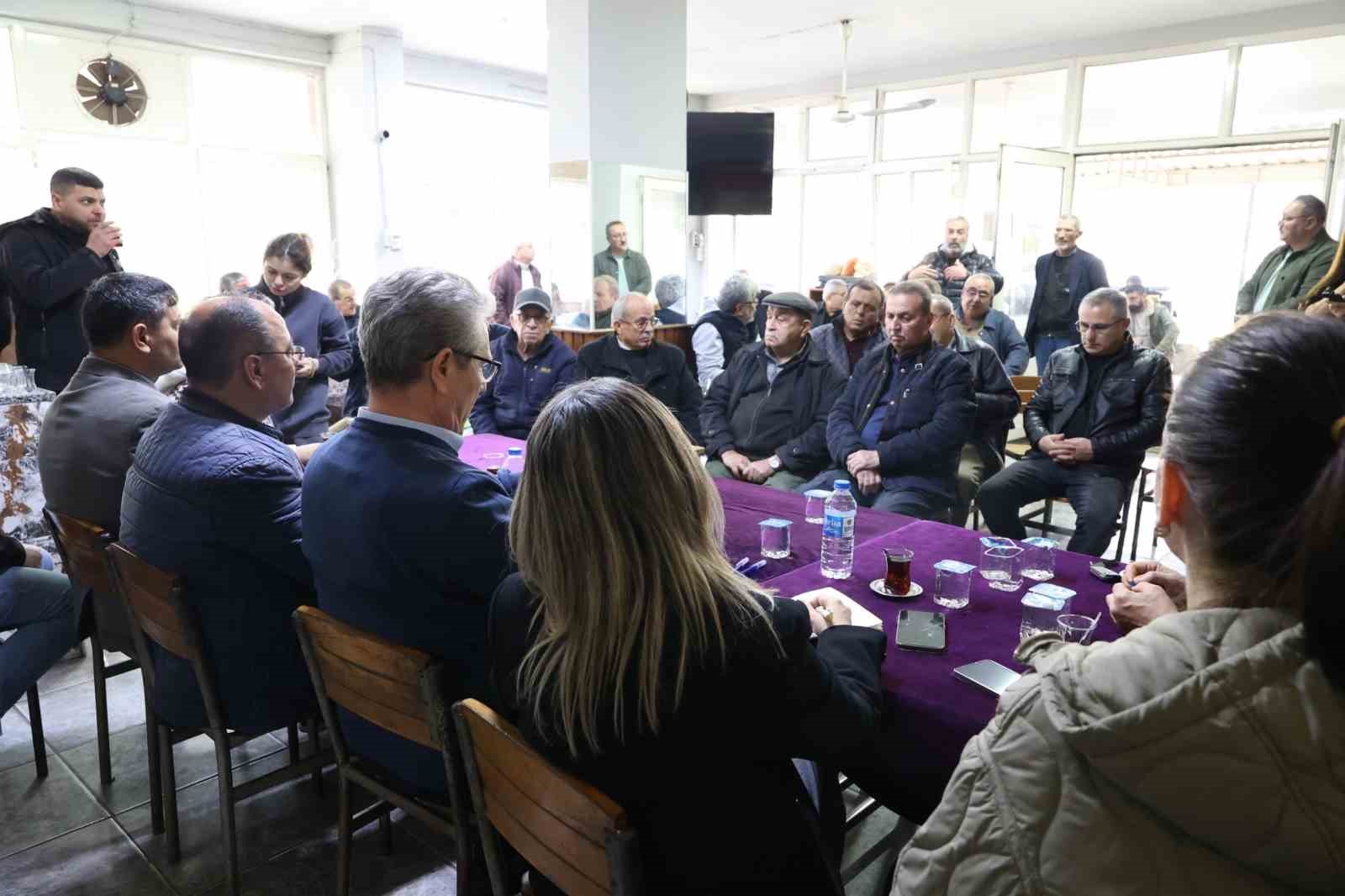 Başkan Tetik, Dumlupınar ve Sümer’de vatandaşları dinledi

