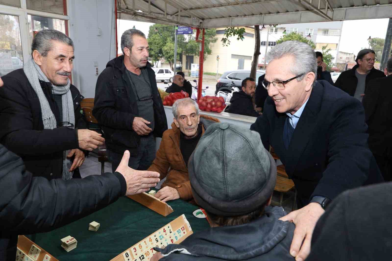 Başkan Tetik, Dumlupınar ve Sümer’de vatandaşları dinledi
