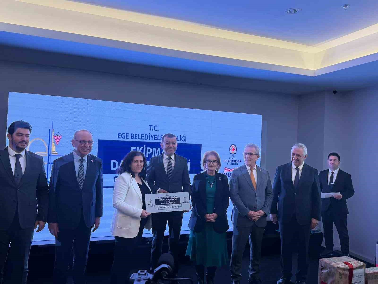 Başkan Tetik Ege Belediyeler Birliği encümen üyeliğine yeniden seçildi
