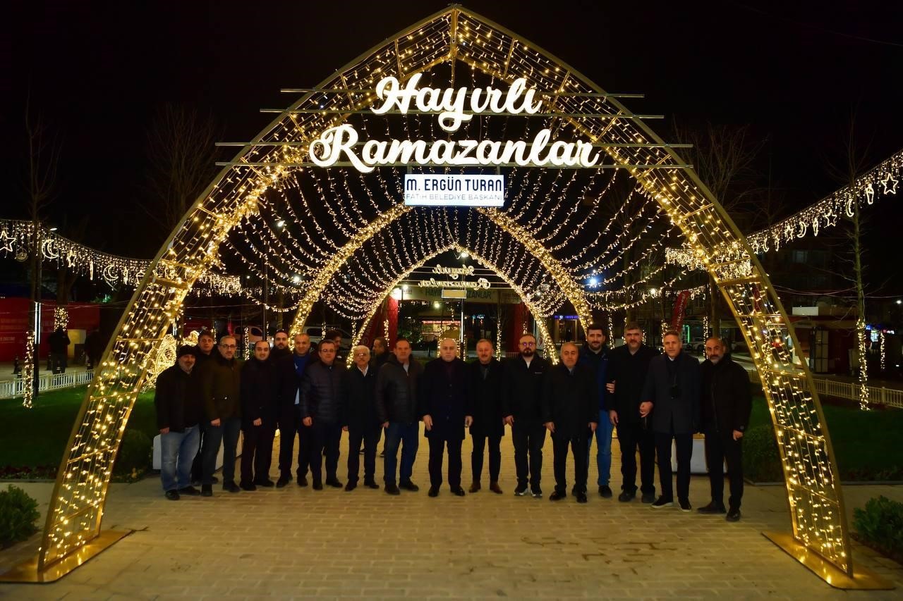 Başkan Turan: "Fatih’te Ramazan manevi atmosferiyle yaşandı"
