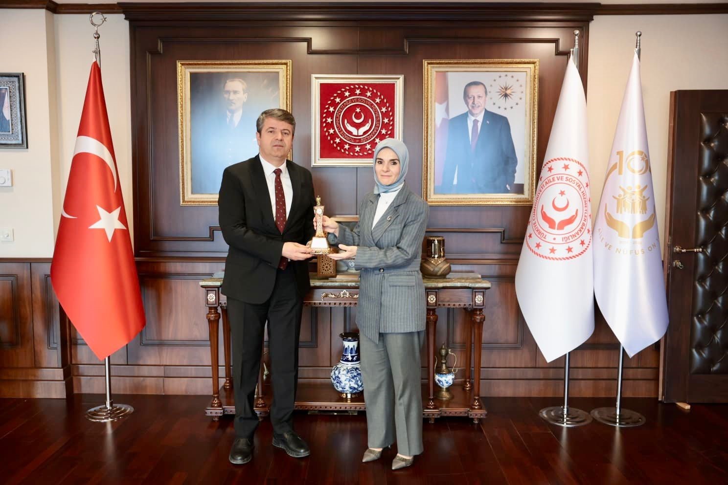 Başkan Tutdere Ankara’da temaslarda bulundu
