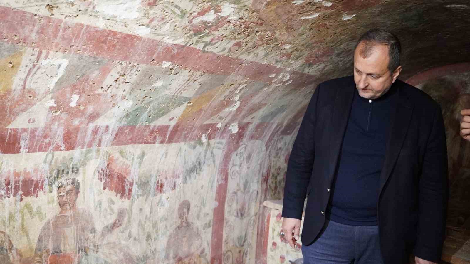 Başkan Usta’dan Hisardere Nekropolü’nde inceleme
