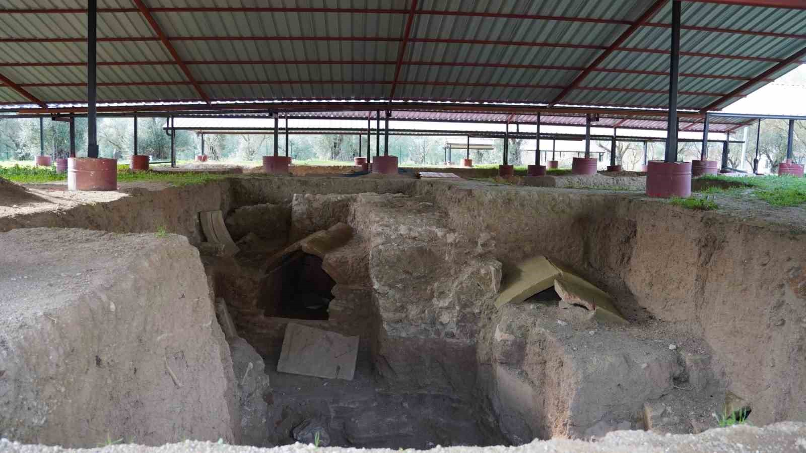 Başkan Usta’dan Hisardere Nekropolü’nde inceleme
