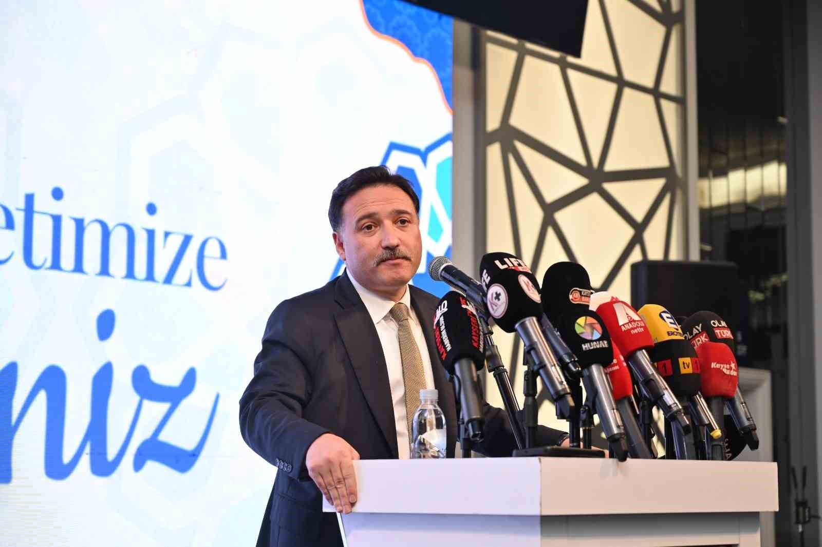 Başkan Yalçın: "Hiç durmaksızın çalışıyoruz"
