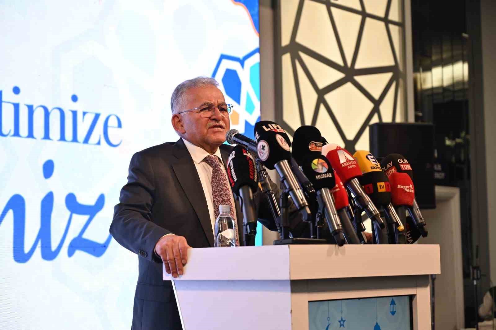 Başkan Yalçın: "Hiç durmaksızın çalışıyoruz"
