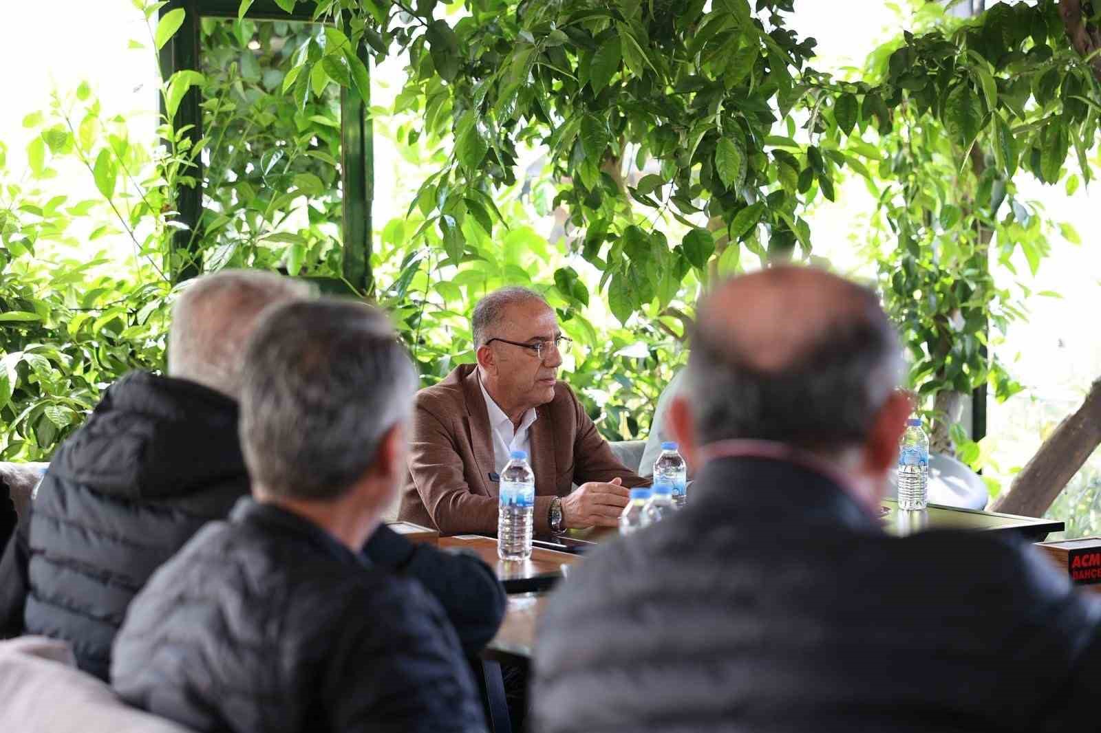 Başkan Yapar, Kuzeytepe Mahallesi esnafıyla buluştu
