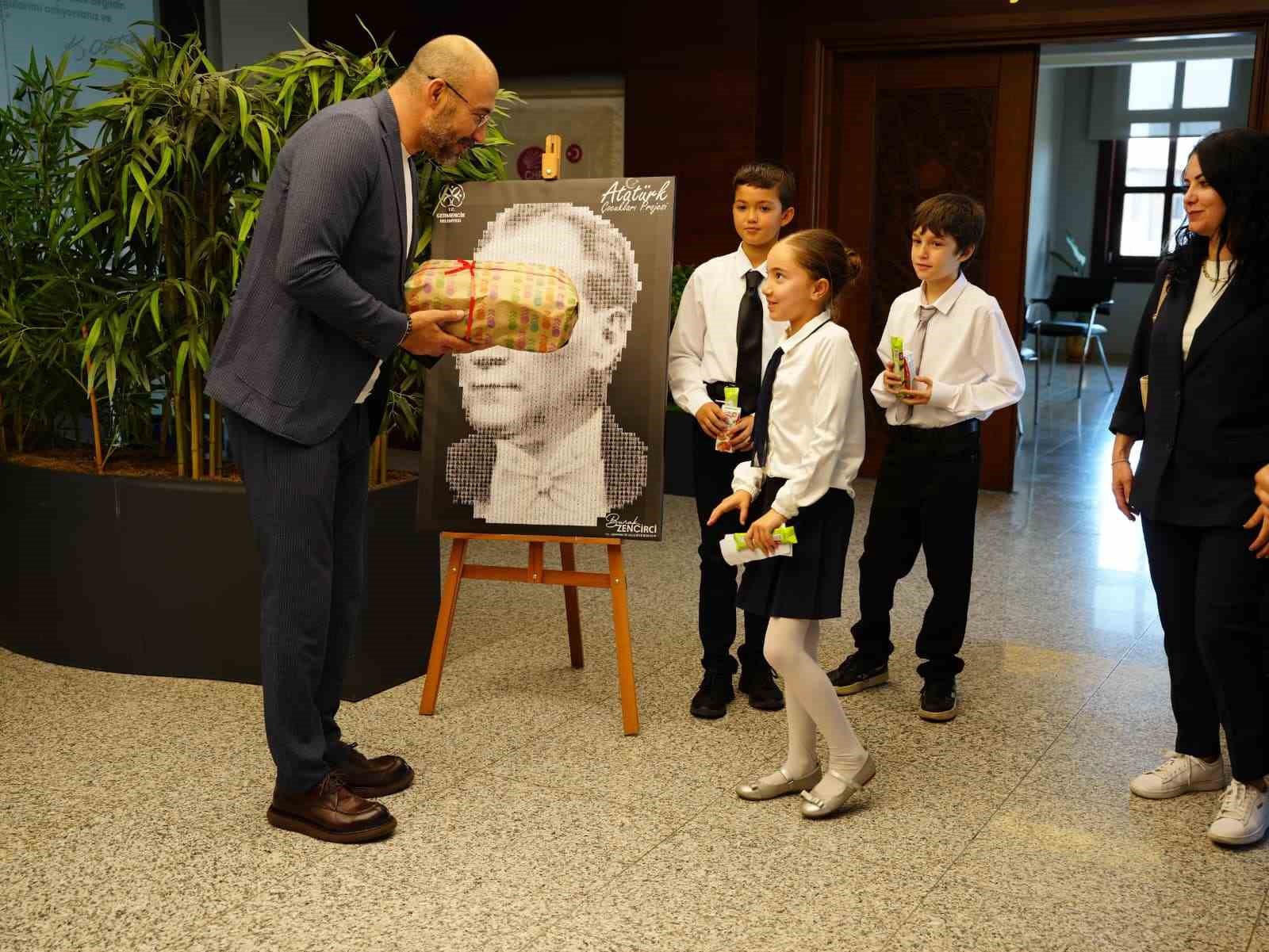 Başkan Zencirci yetkiyi, çocuklara devretti
