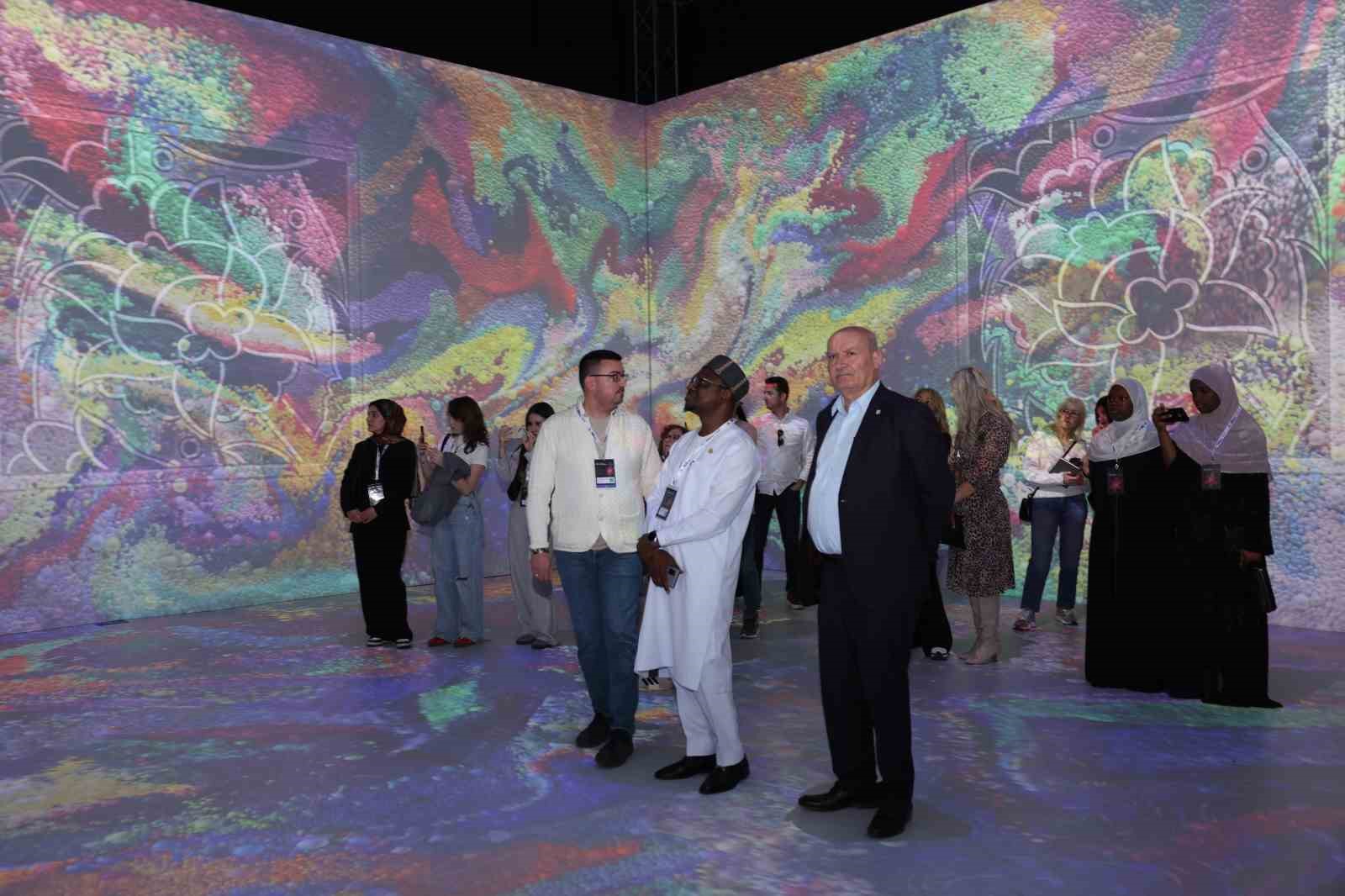 Başkentin tarihi dokuları dijital enstalasyonuyla Ankara Uluslararası Marka Buluşmaları’nda yer aldı
