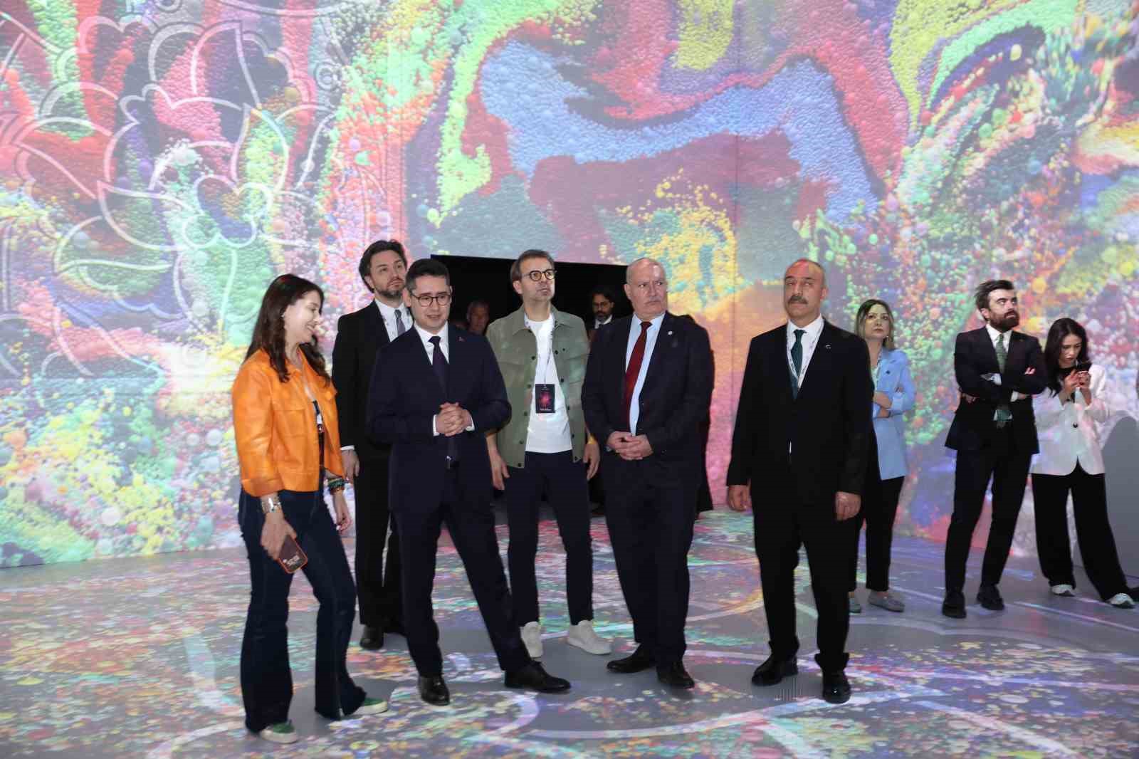 Başkentin tarihi dokuları dijital enstalasyonuyla Ankara Uluslararası Marka Buluşmaları’nda yer aldı
