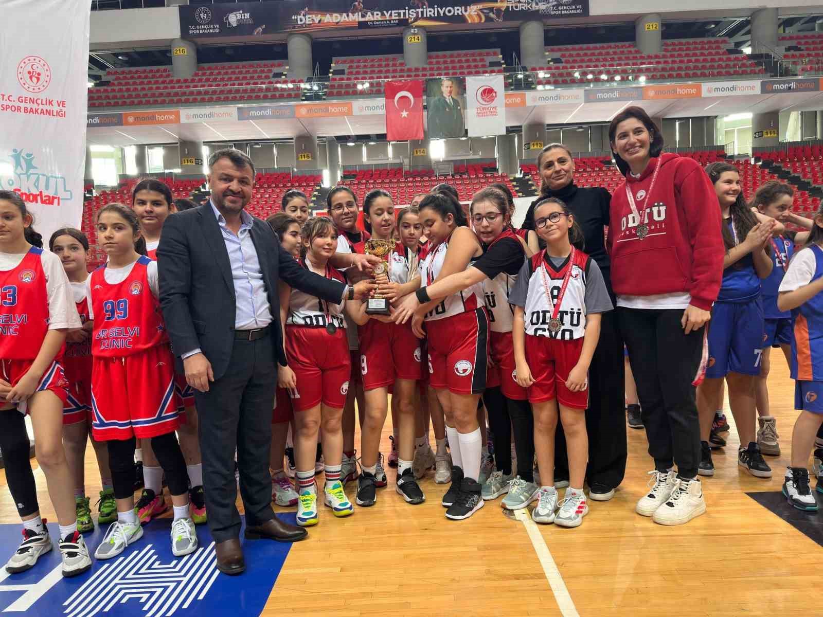 Basketbol Küçük Kızlar İl Birinciliği sona erdi
