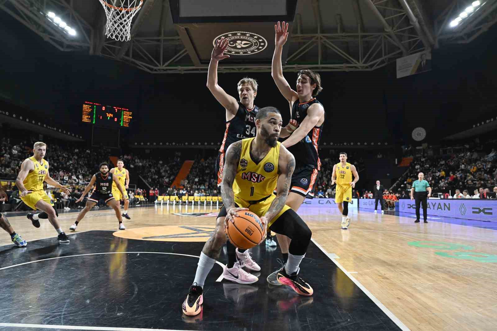 Basketbol Şampiyonlar Ligi: Mersinspor: 65 - Le Mans Sarthe Basket: 92
