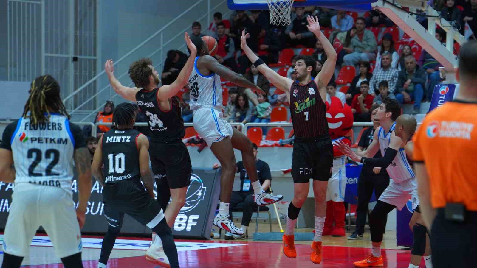 Basketbol Süper Ligi: Aliağa Petkimspor: 100 - Manisa Basket: 87

