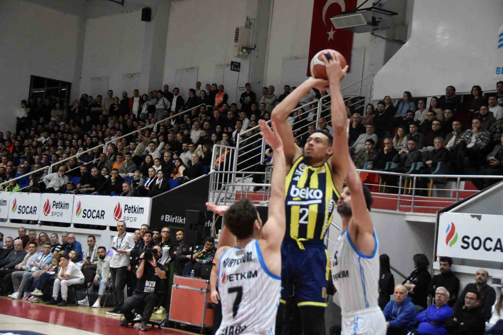 Basketbol Süper Ligi: Aliağa Petkimspor: 70 - Fenerbahçe Beko: 78
