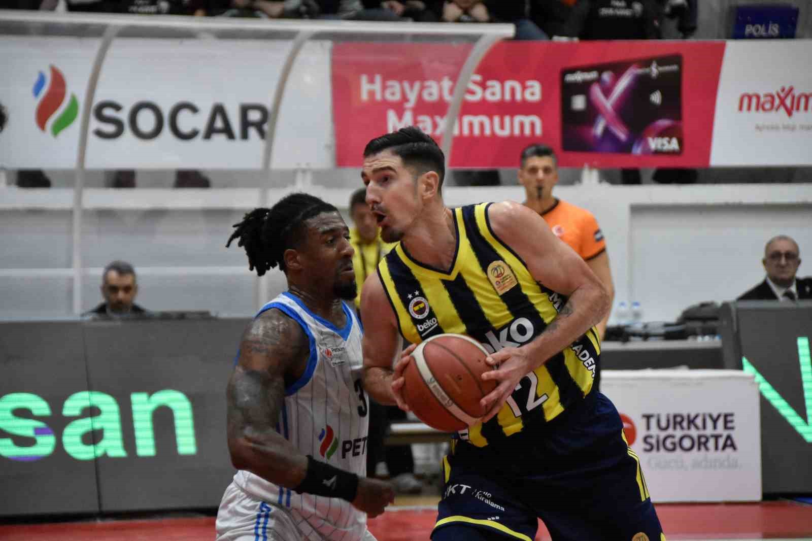 Basketbol Süper Ligi: Aliağa Petkimspor: 70 - Fenerbahçe Beko: 78
