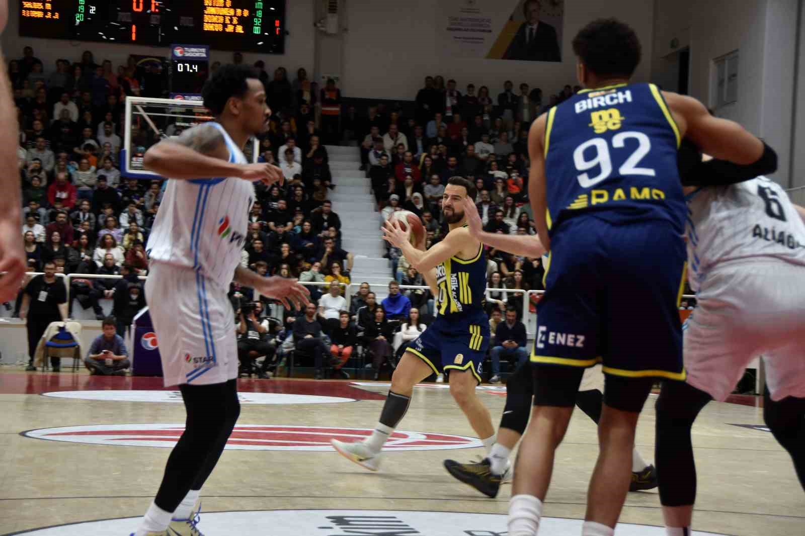 Basketbol Süper Ligi: Aliağa Petkimspor: 70 - Fenerbahçe Beko: 78

