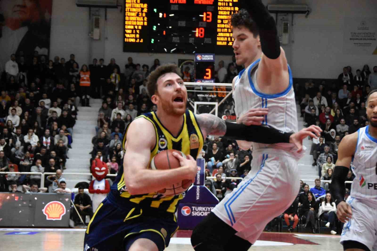 Basketbol Süper Ligi: Aliağa Petkimspor: 70 - Fenerbahçe Beko: 78
