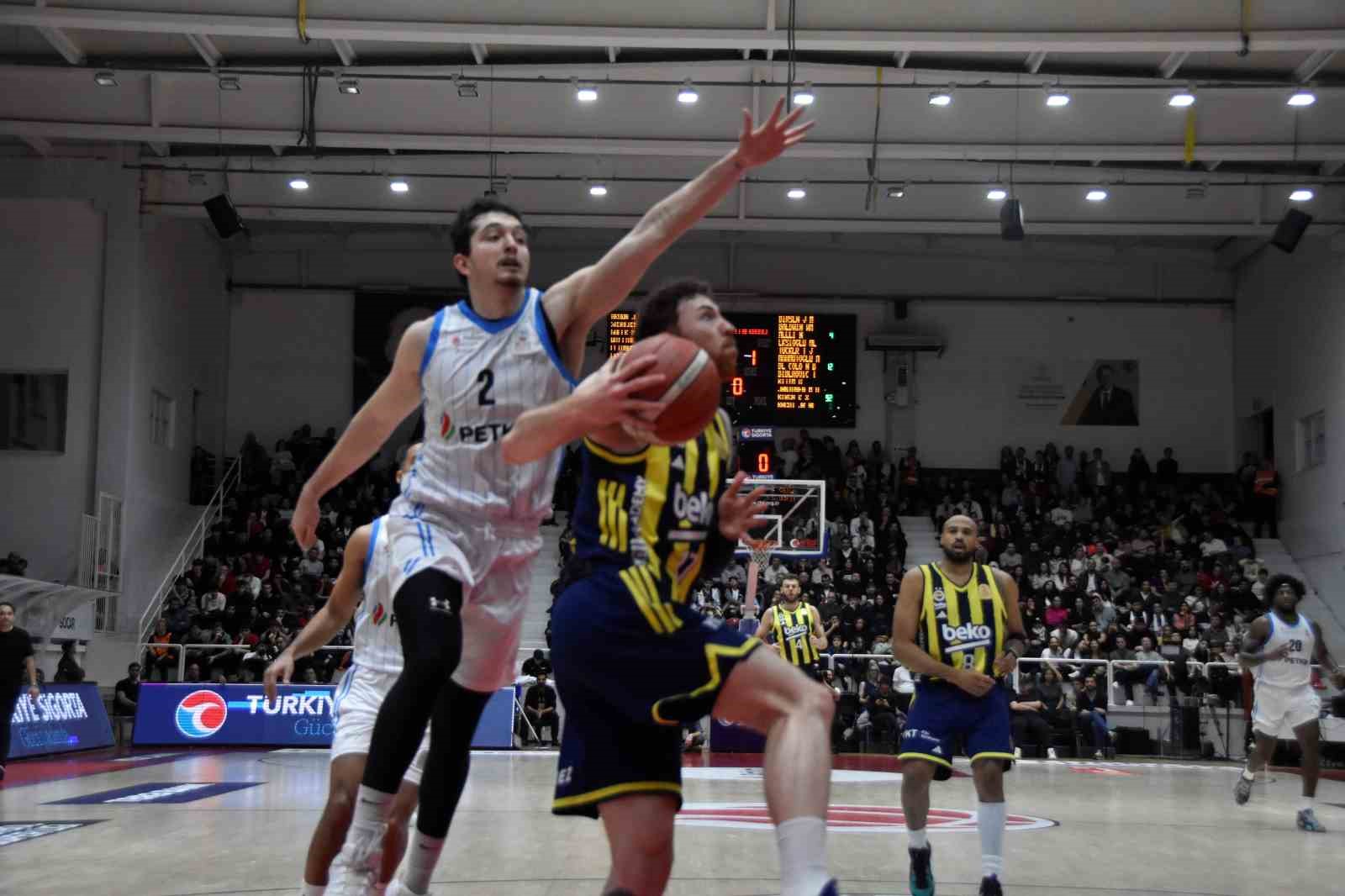Basketbol Süper Ligi: Aliağa Petkimspor: 70 - Fenerbahçe Beko: 78
