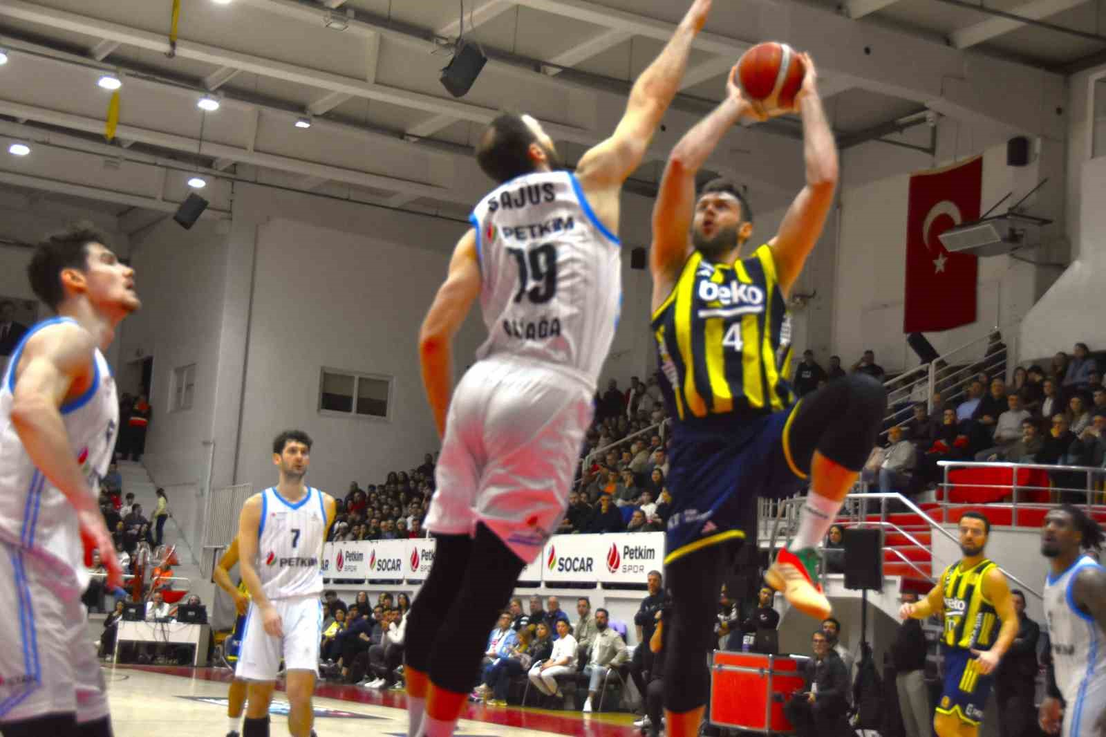 Basketbol Süper Ligi: Aliağa Petkimspor: 70 - Fenerbahçe Beko: 78
