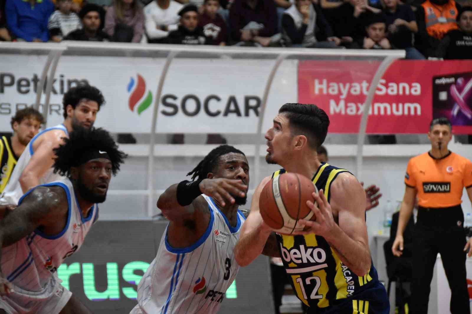 Basketbol Süper Ligi: Aliağa Petkimspor: 70 - Fenerbahçe Beko: 78
