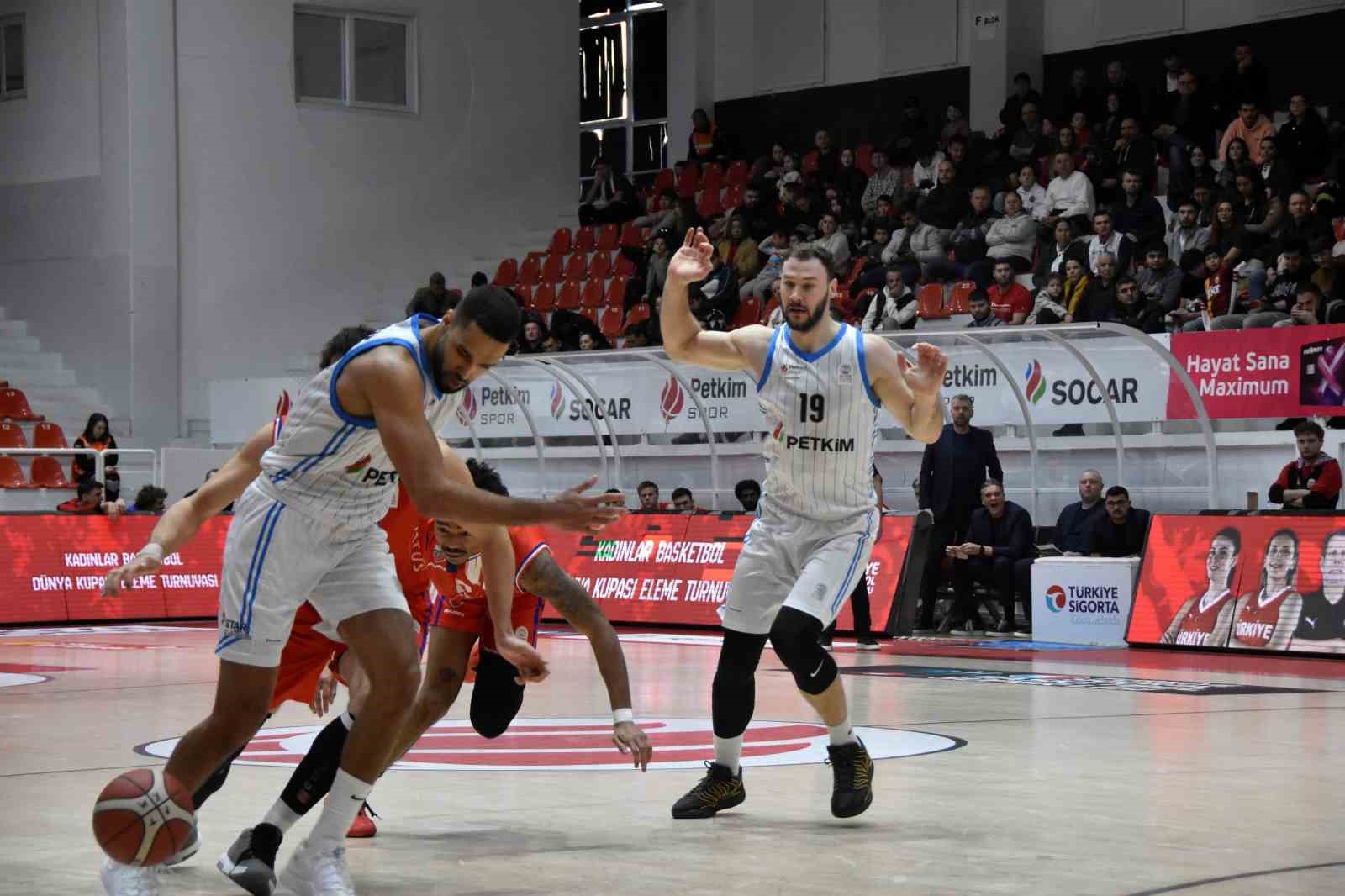 Basketbol Süper Ligi: Aliağa Petkimspor: 95 - Onvo Büyükçekmece: 104

