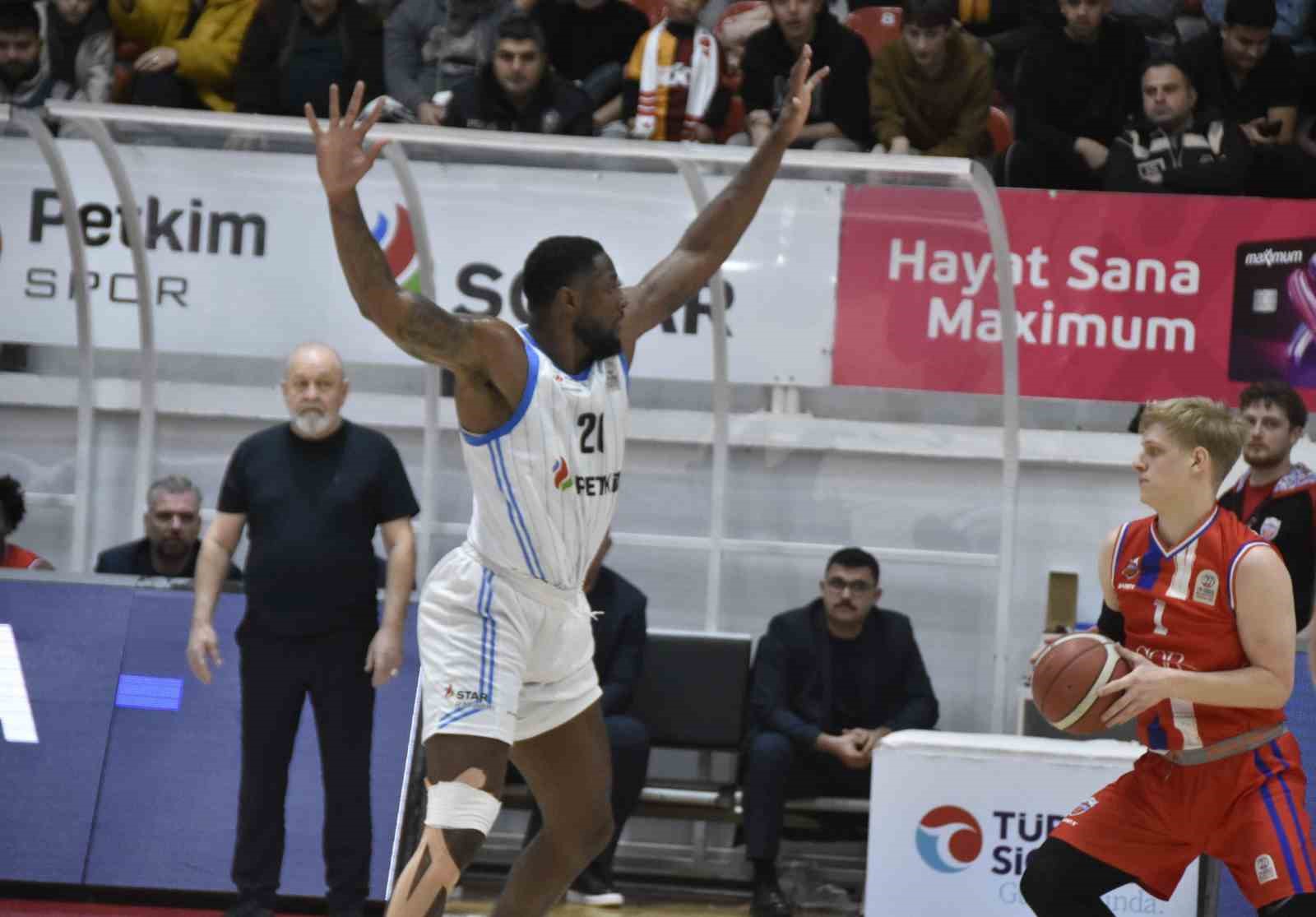 Basketbol Süper Ligi: Aliağa Petkimspor: 95 - Onvo Büyükçekmece: 104
