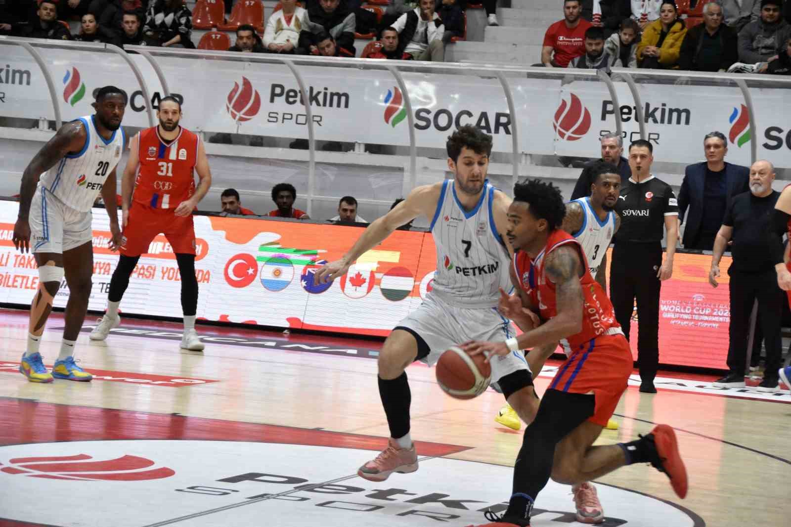 Basketbol Süper Ligi: Aliağa Petkimspor: 95 - Onvo Büyükçekmece: 104
