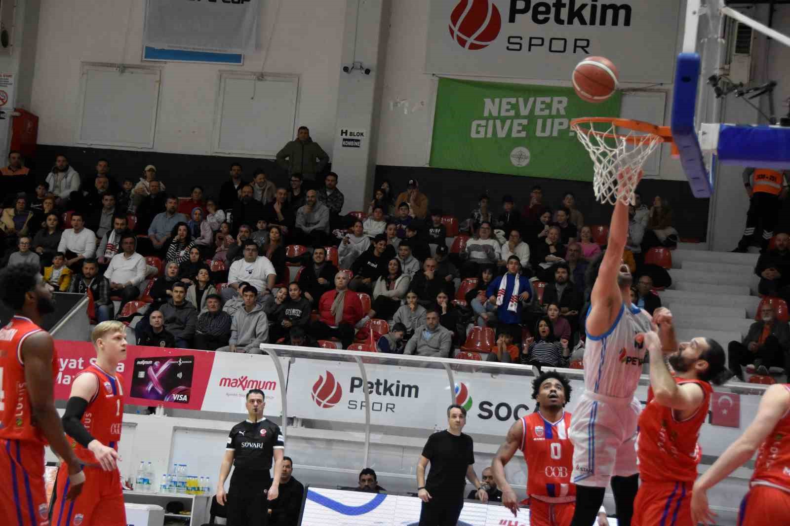 Basketbol Süper Ligi: Aliağa Petkimspor: 95 - Onvo Büyükçekmece: 104
