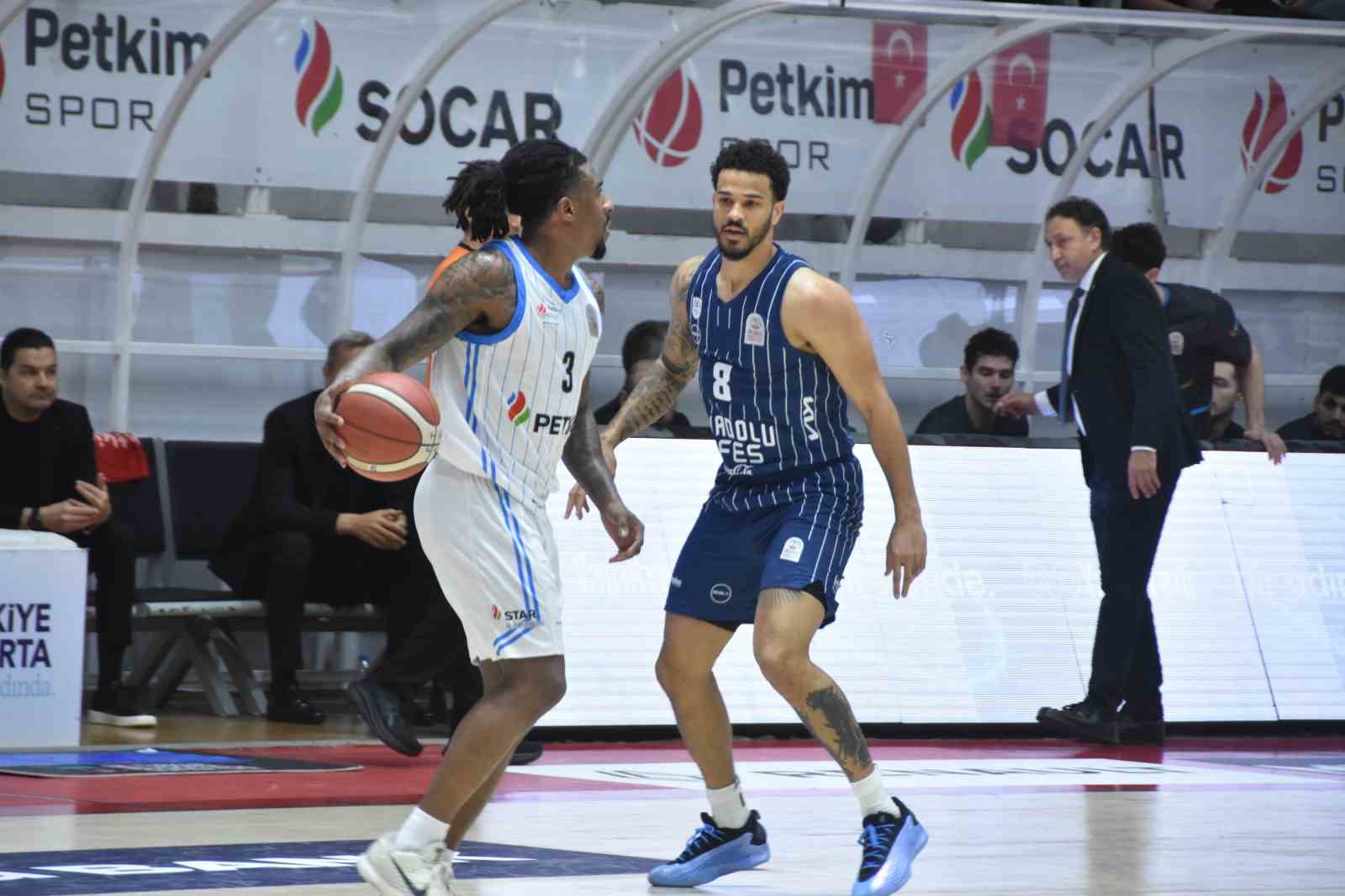 Basketbol Süper Ligi: Aliağa Petkimspor:60 - A. Efes: 85
