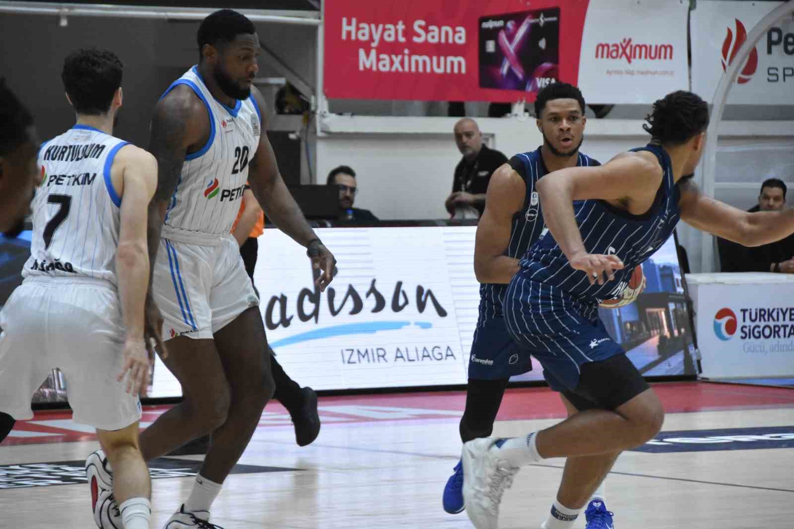 Basketbol Süper Ligi: Aliağa Petkimspor:60 - A. Efes: 85
