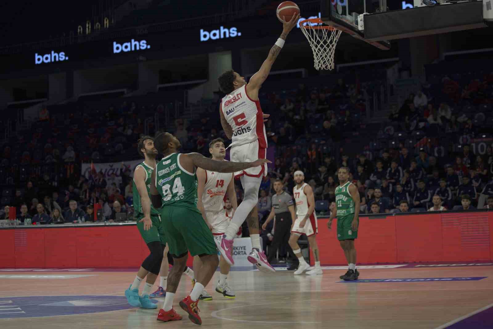 Basketbol Süper Ligi: Bahçeşehir Koleji: 100 - Bursaspor: 61
