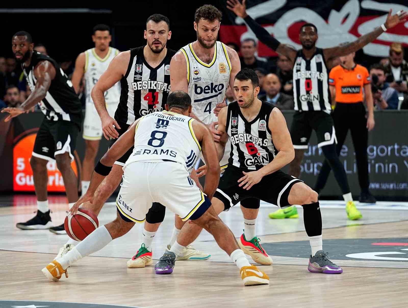 Basketbol Süper Ligi: Beşiktaş: 87 - Fenerbahçe: 101
