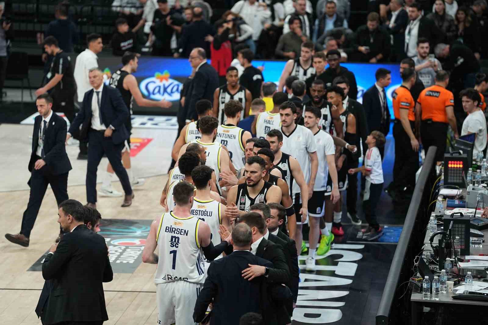 Basketbol Süper Ligi: Beşiktaş: 87 - Fenerbahçe: 101
