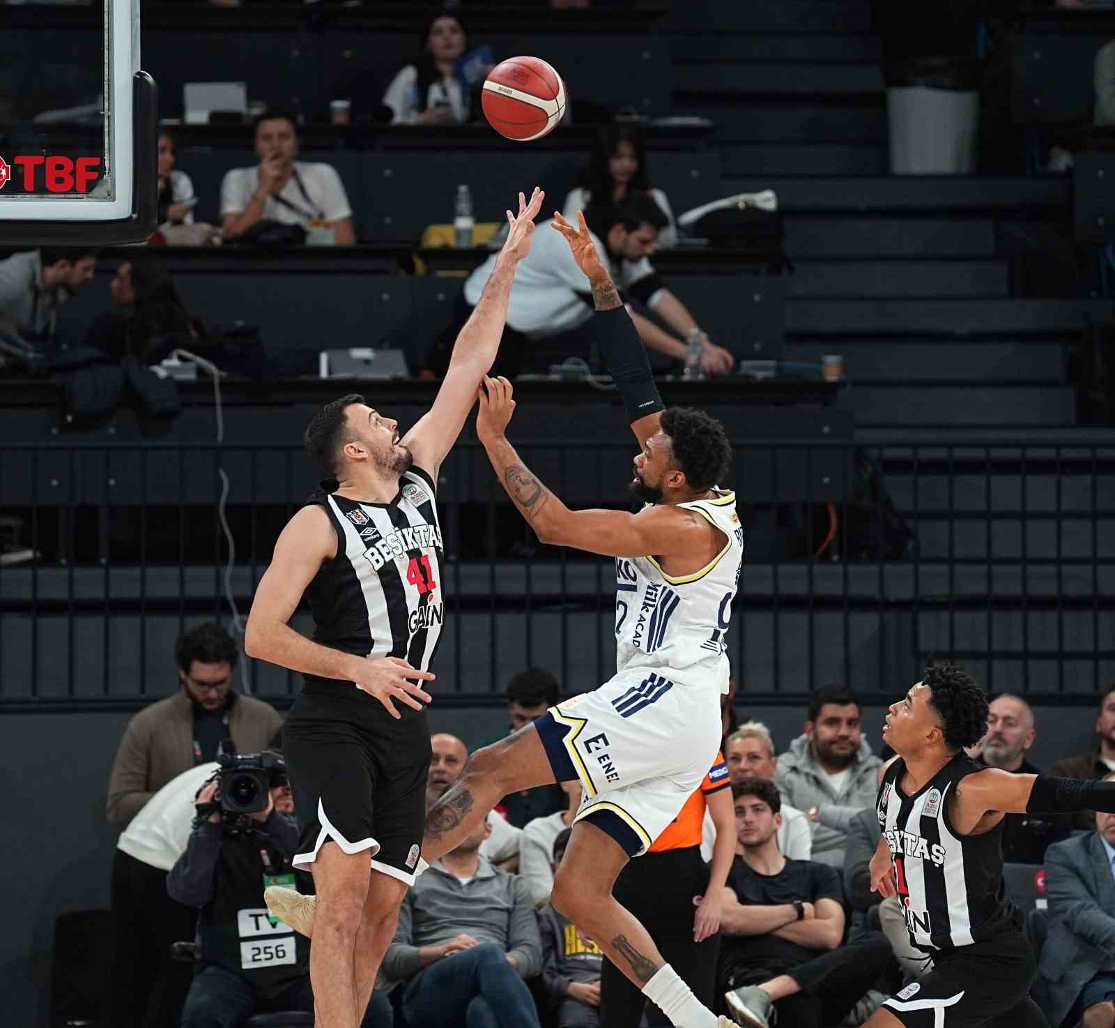 Basketbol Süper Ligi: Beşiktaş: 87 - Fenerbahçe: 101
