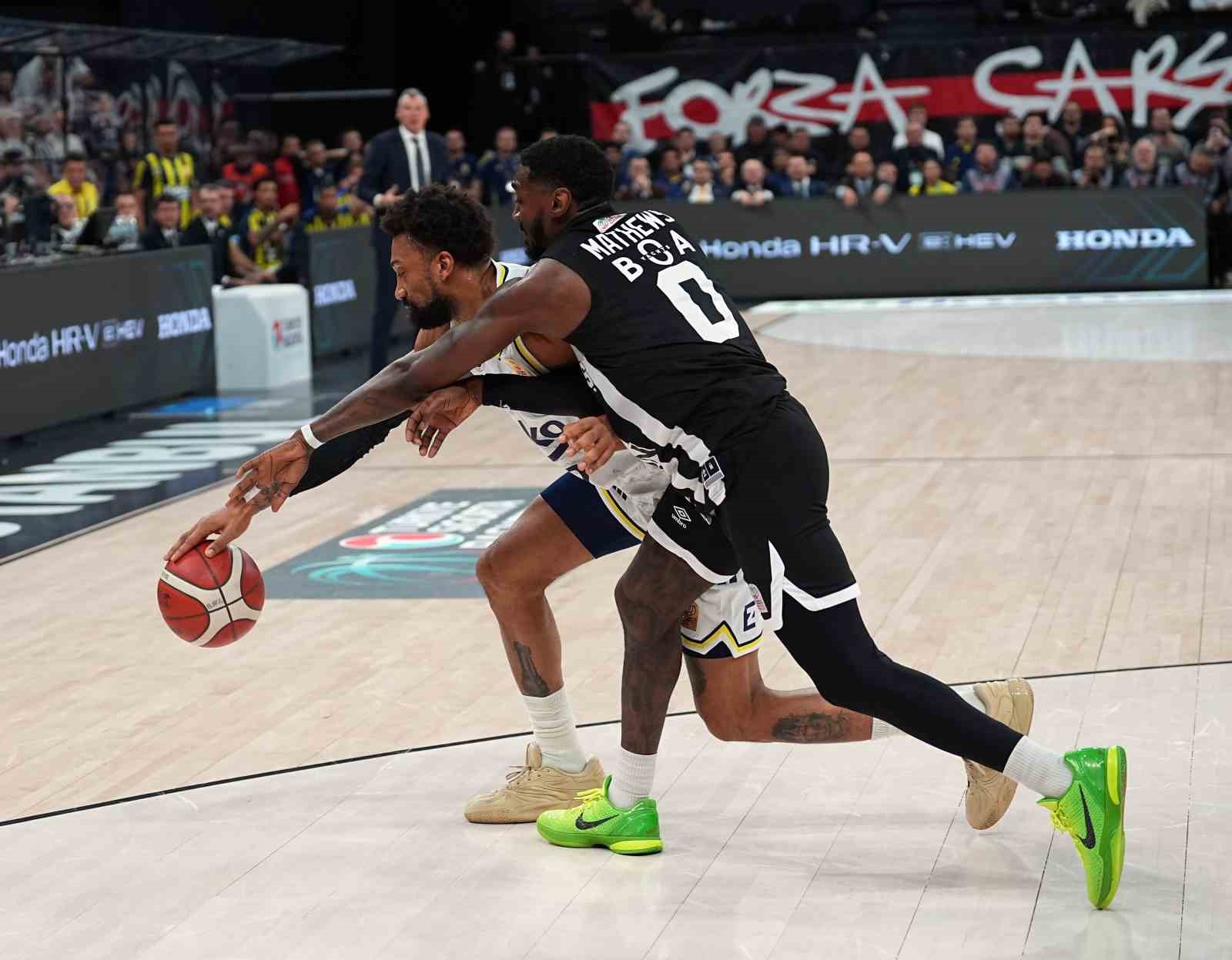 Basketbol Süper Ligi: Beşiktaş: 87 - Fenerbahçe: 101
