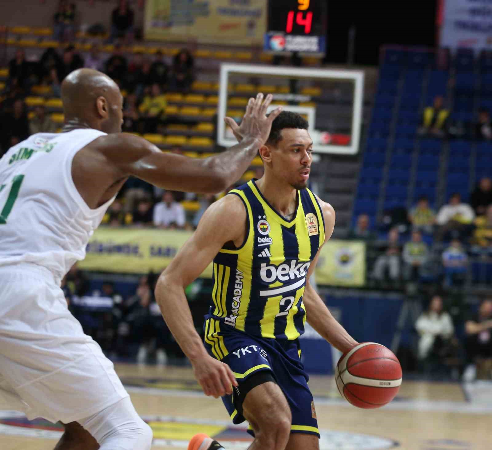 Basketbol Süper Ligi: Fenerbahçe Beko: 88 - Safiport Erokspor: 94
