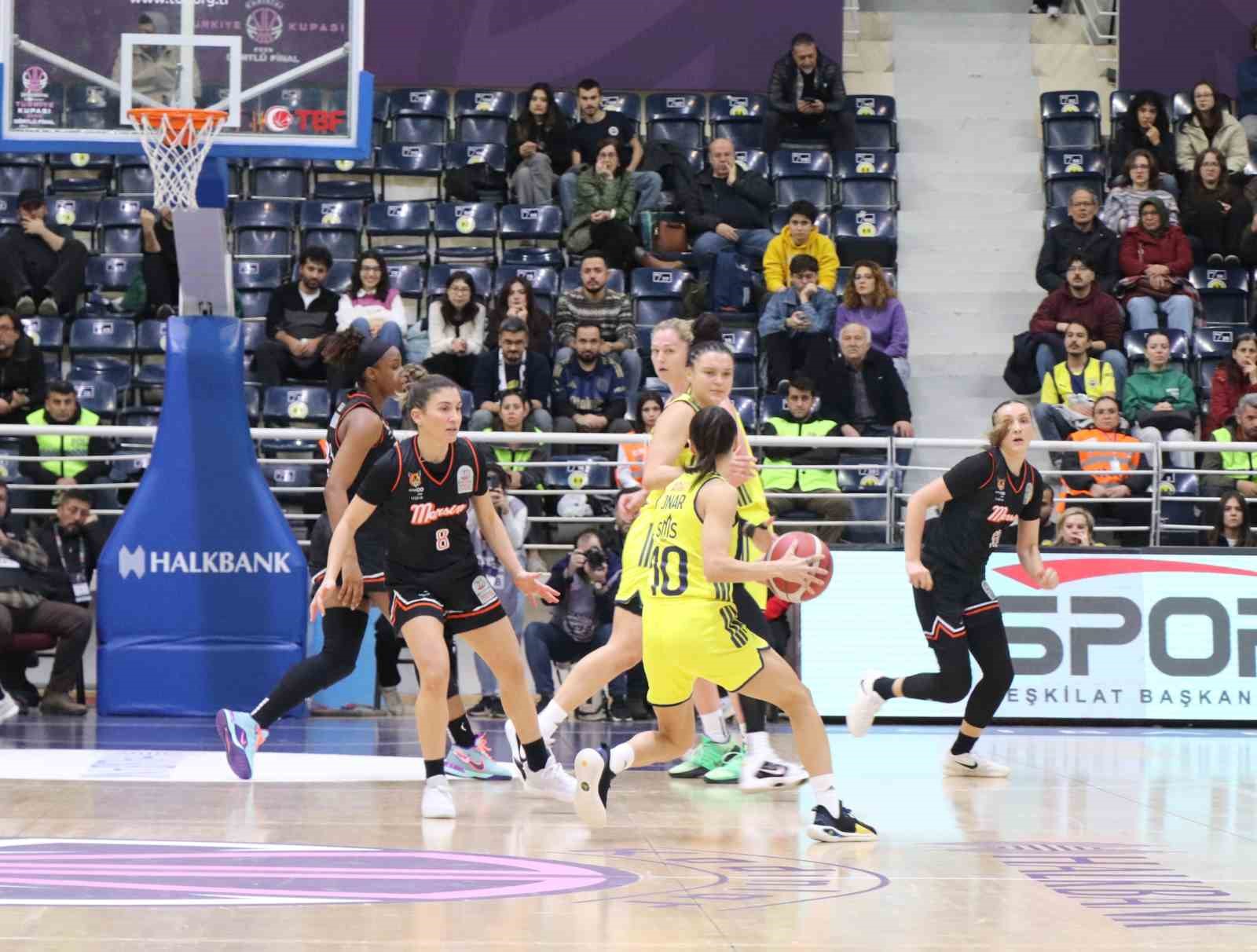 Basketbol Süper Ligi: Fenerbahçe Opet: 84 - ÇİMSA ÇBK Mersin: 66
