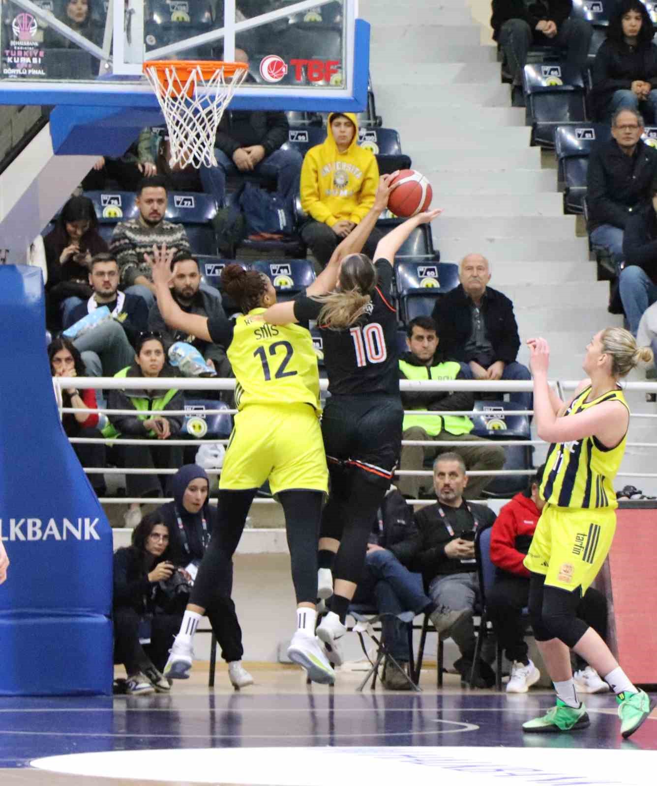 Basketbol Süper Ligi: Fenerbahçe Opet: 84 - ÇİMSA ÇBK Mersin: 66
