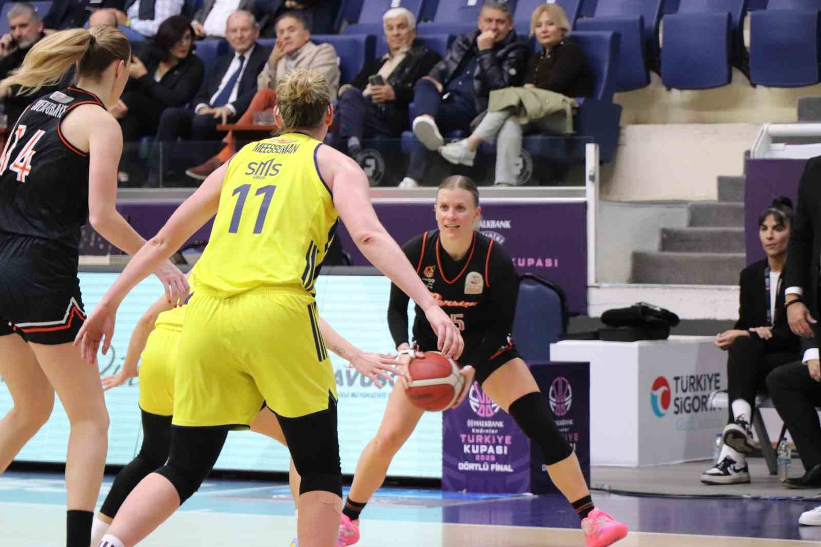 Basketbol Süper Ligi: Fenerbahçe Opet: 84 - ÇİMSA ÇBK Mersin: 66
